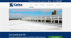 Desktop Screenshot of calex.com.br