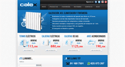 Desktop Screenshot of calex.es